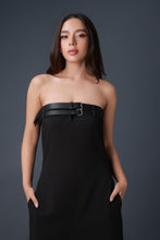 Load image into Gallery viewer, Strapless Double Belted Jumpsuit