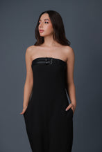 Load image into Gallery viewer, Strapless Double Belted Jumpsuit